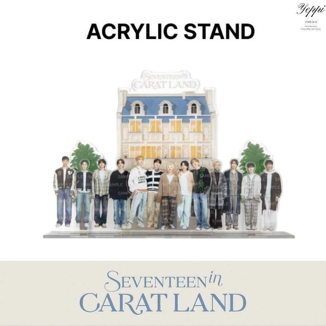【 当日出発 】SEVENTEEN Acrylic Stand [ 当店特典 ] seventeen 公式グッズ CARAT LAND MD