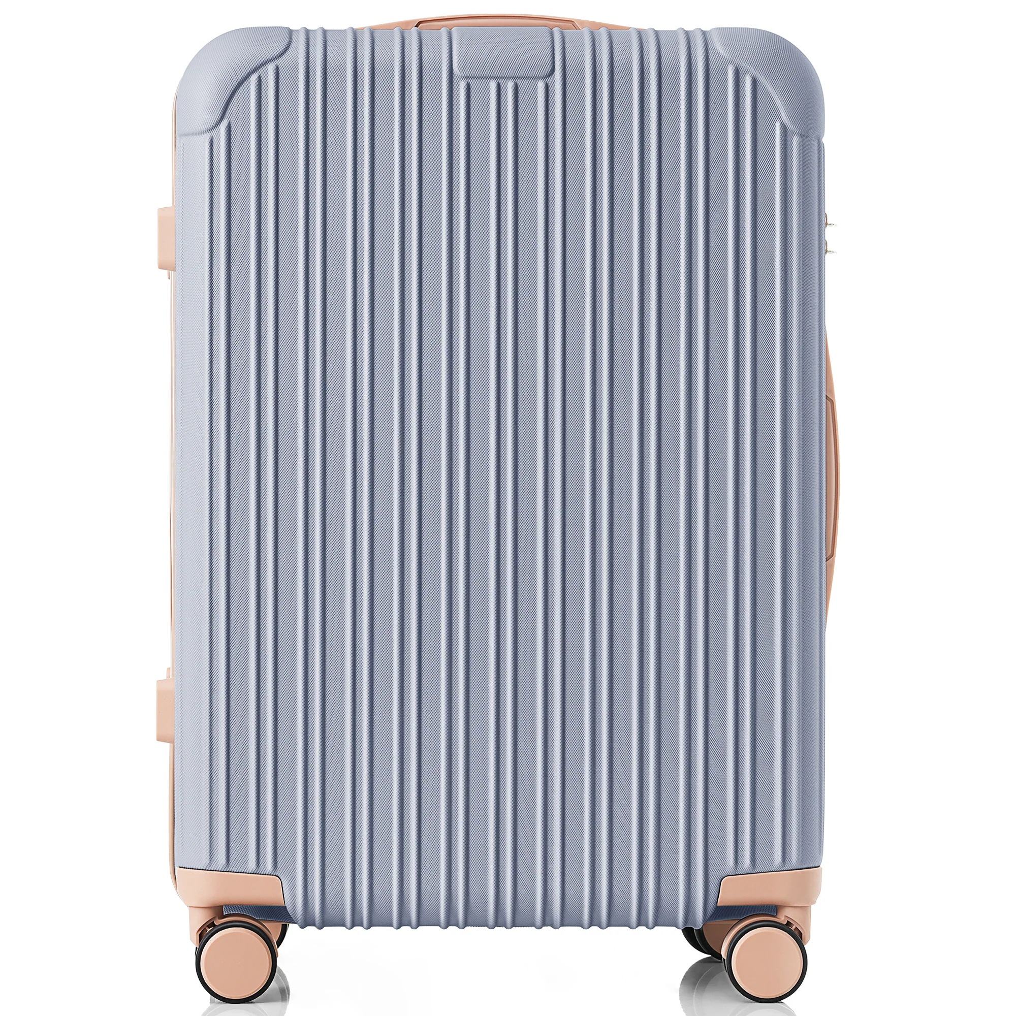 Mサイズストッパー付きTSAロックキャリーバッグ3-7中型かわいい超軽量おしゃれsuitcase