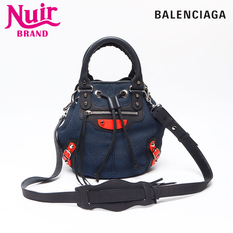 ショルダーバッグ ブルー WS13673