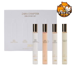 [ZARA/お試し] ZARA 香水 CHAPTER DISCOVERY SET 4 X 10ML オードパフューム [EDP]