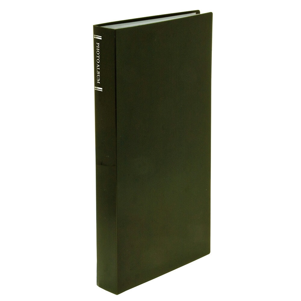 （まとめ買い）超透明ポケットアルバム L判3段 312枚 ブラック CTPL-300-BK [x3]