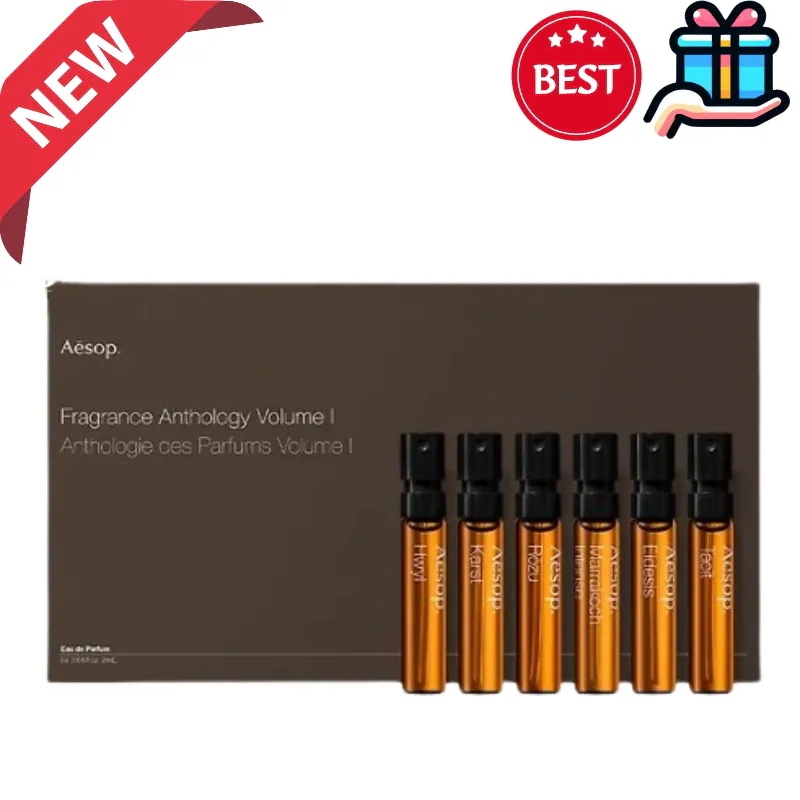【新作/香水お試し】 NEW フレグランス アンソロジー ボリューム I 6点セット 体験 韓国コスメのパフュームの香り 韓国人気