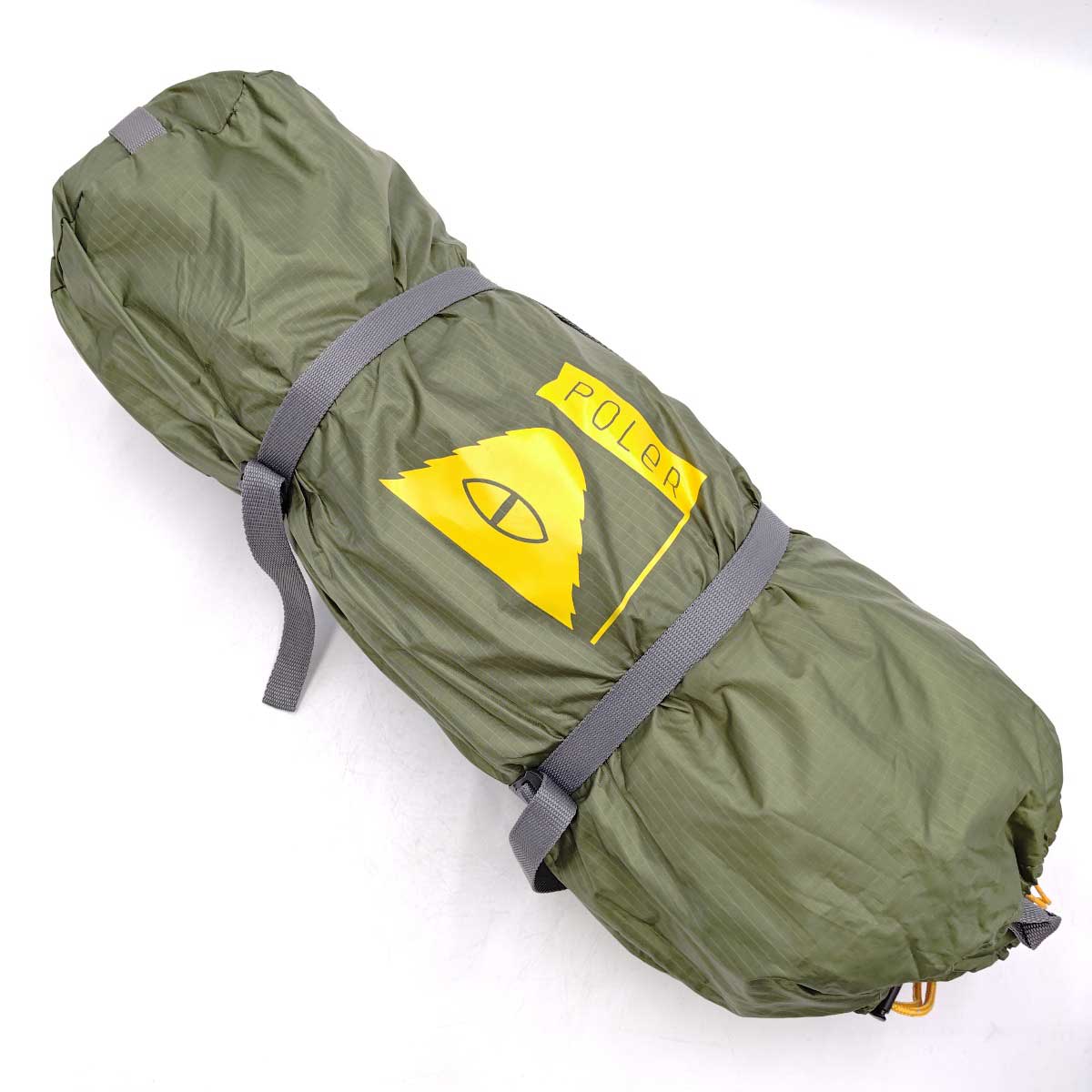 【中古】POLER ポーラー 2 MAN TENT 2人用テント オリーブ ツーマンテント TWO PERSON TENTキャンプ アウトドア