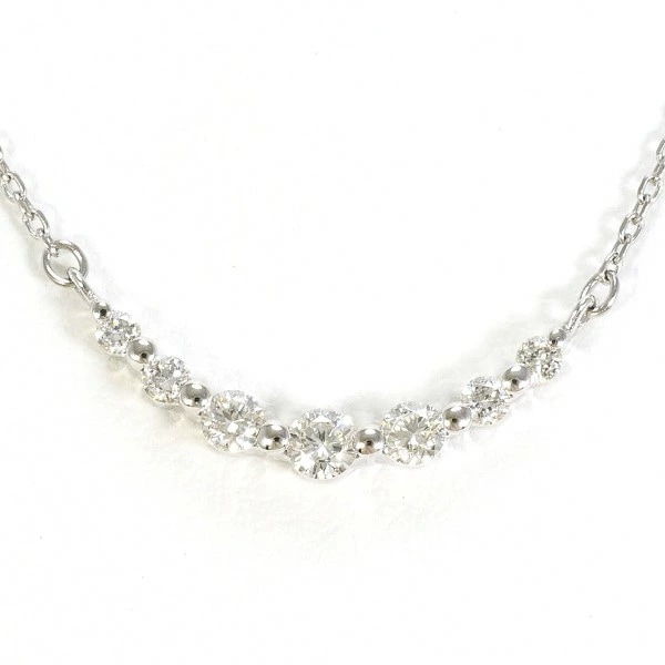PT900 プラチナ PT850 ネックレス ダイヤ 0.12 中古 20,100円