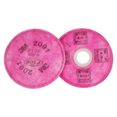 他サイト： 3M 取り替えろ過材 2091－OHSP ワークサポート 保護具 防塵マスク交換式の商品画像