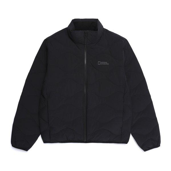 N254UDW910 ポーリー スタンドネック チューブ ダックダウン ジャンパー ブラック