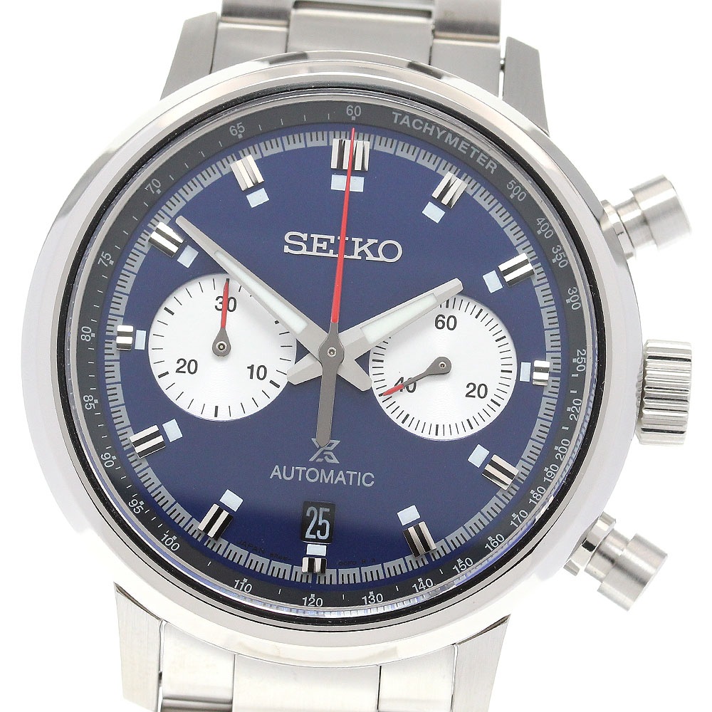 セイコー SEIKO SBEC017/8R46-00B0 プロスペックス スピードタイマー クロノグラフ 自動巻き メンズ 極美品 箱付き_841737【中古】