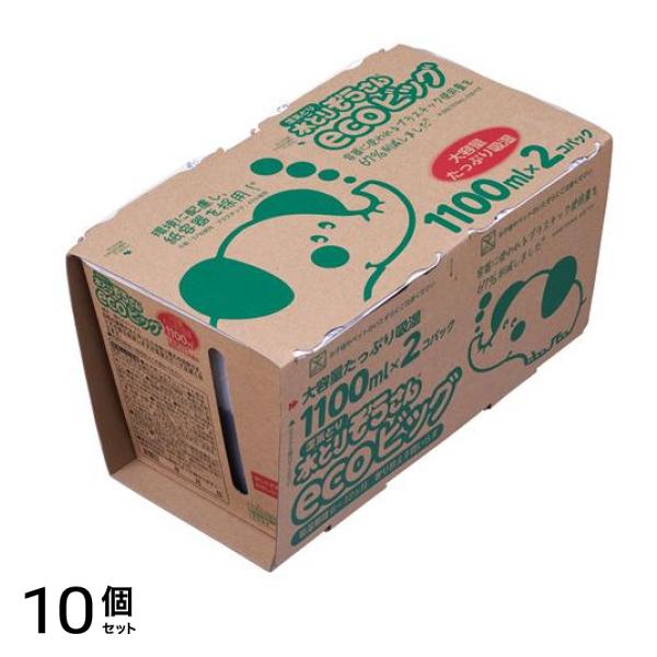 湿気とり 水とりぞうさん ecoビッグ 1100mL× 2個パック 10個セット