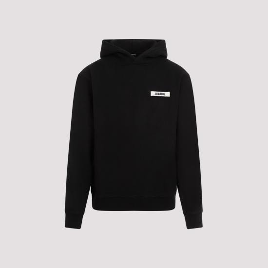 JACQUEMUS Men Hoodies HOM00247AJ00126 990 BLACK