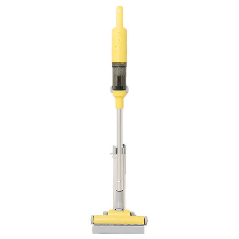 三洋テック　スティッククリーナー 紙パックレス式 コードレス ルミナスイエロー　WTA01-Y