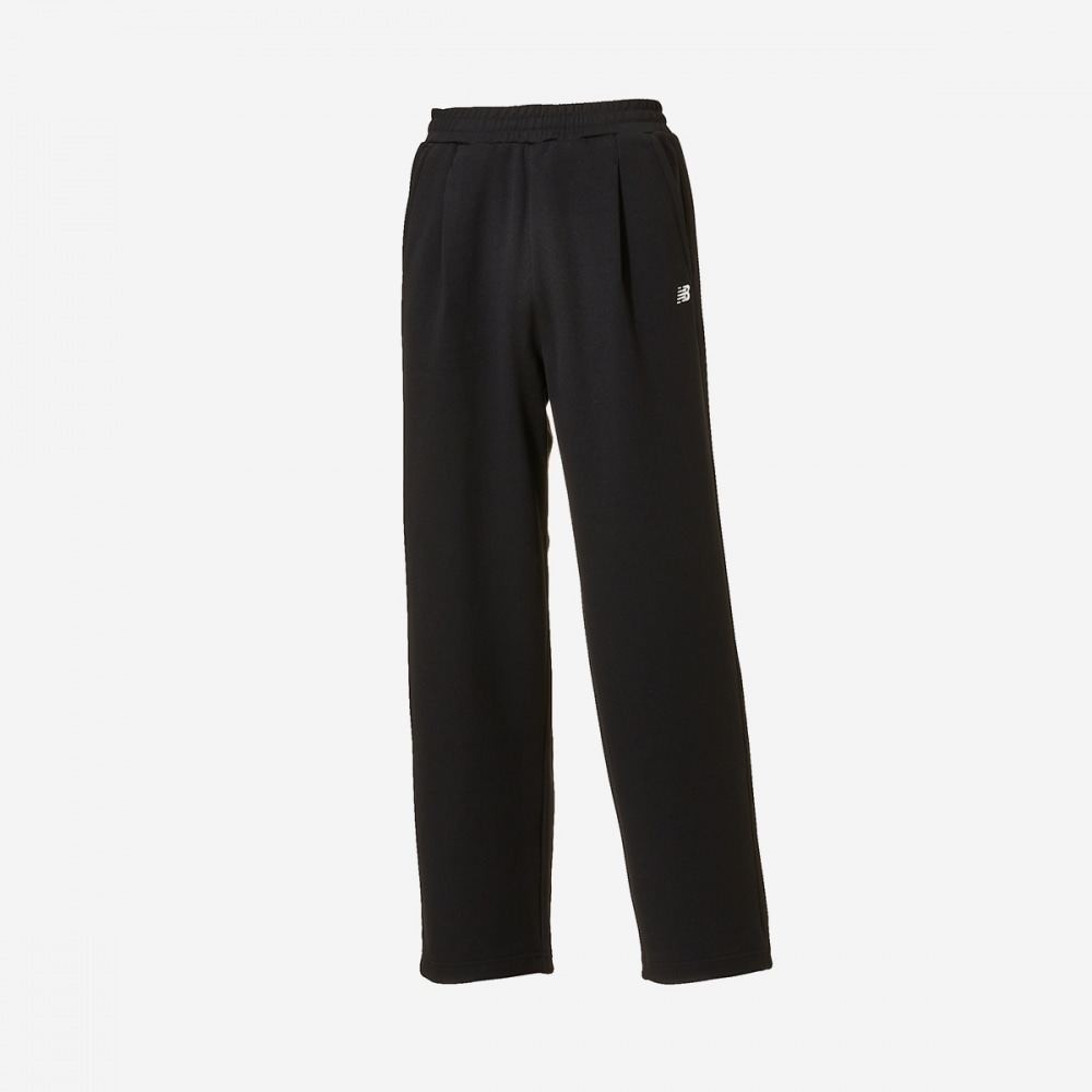 ニューバランスユニエッセンシャルワイドパンツ NBMLFB1233-(19) ブラック