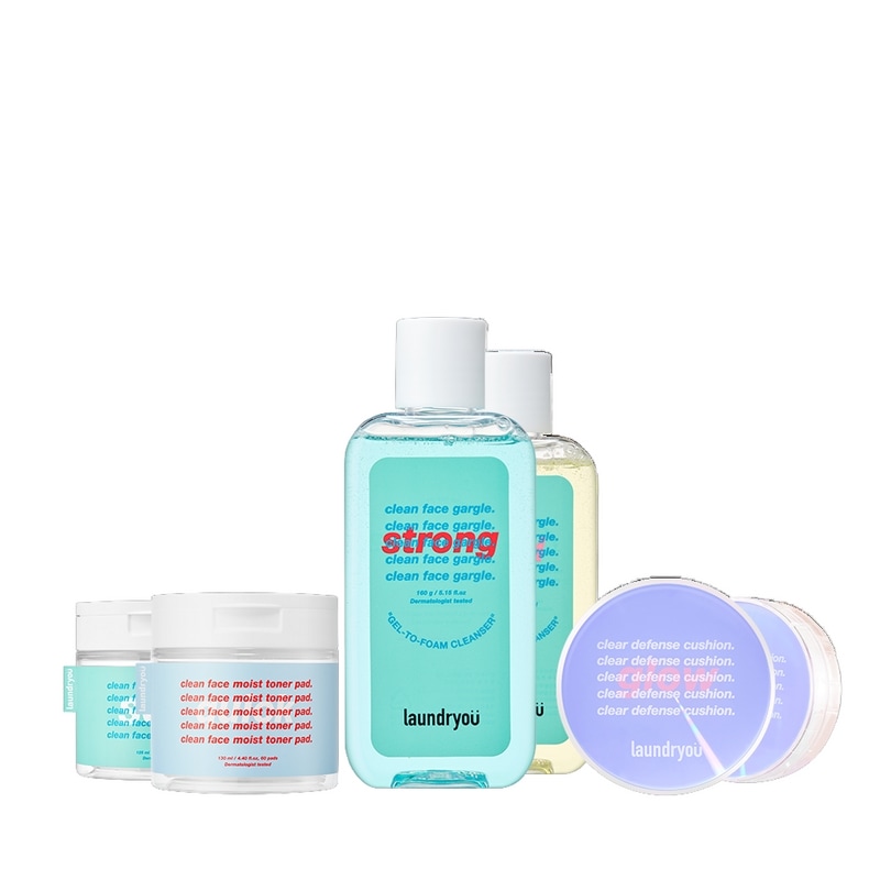 ロンドリユオールデーディフェンスセット（ディフェンスクッション＋クレンザー1種＋パッド1種選択）（ショッピングバッグ贈呈）