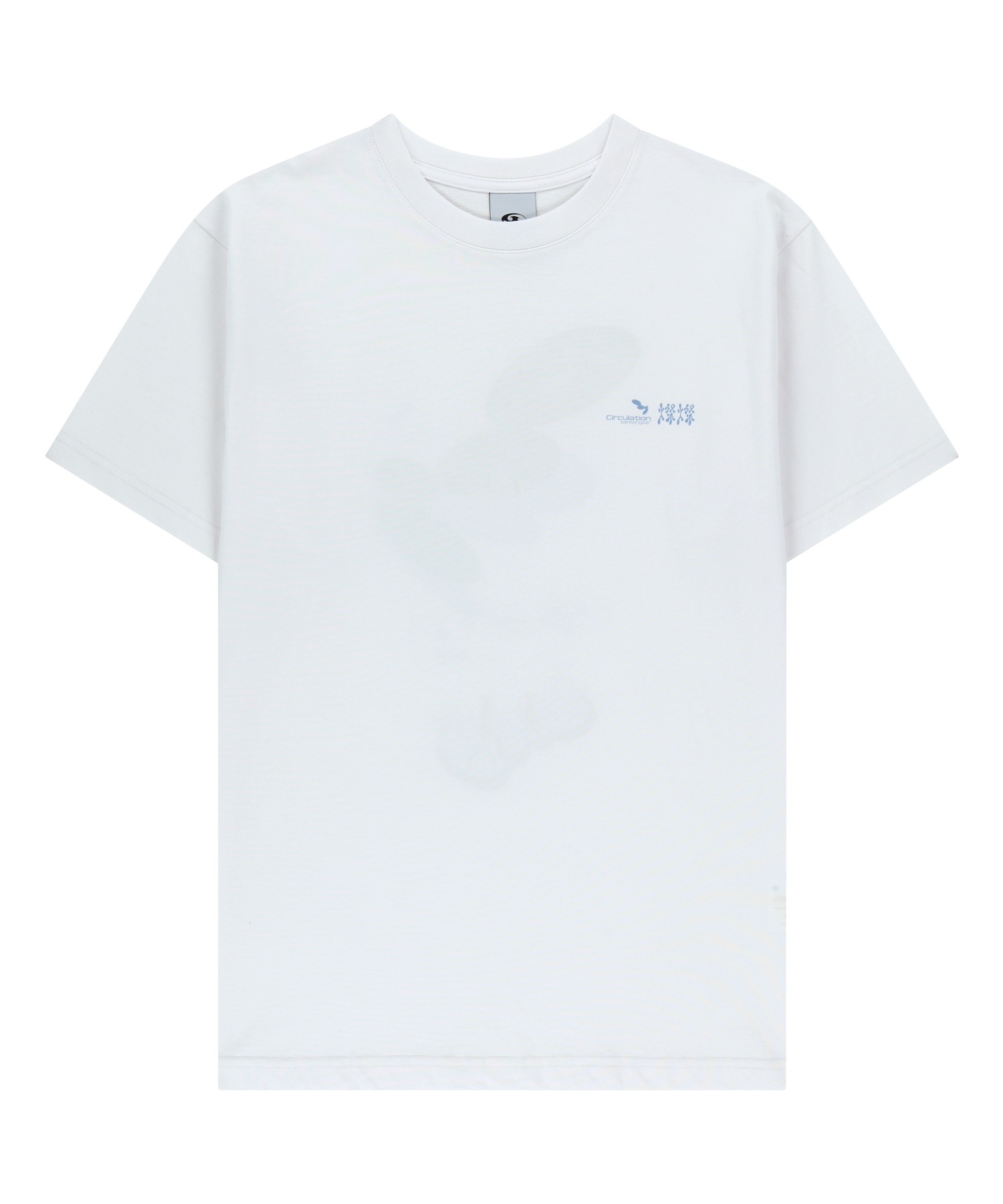 【SANSANGEAR】 CHAN CHAN SYMBOL T-SHIRT : WHITE