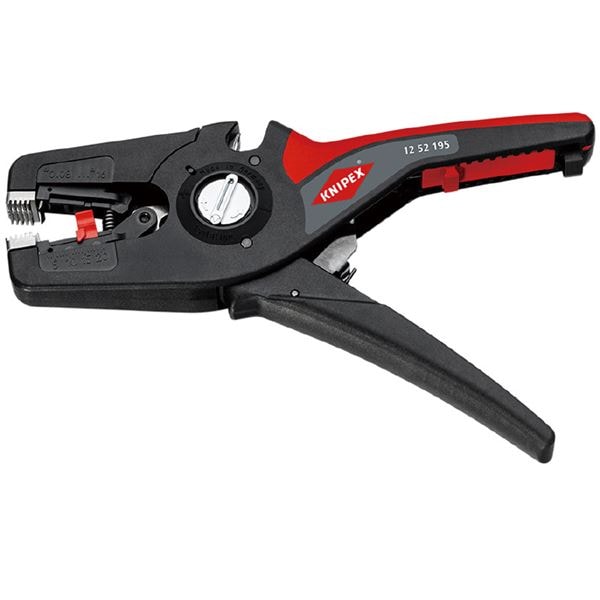 KNIPEX クニペックス 切込深さ自動調整 ワイヤーストリッパー ペルシストリップ１６ 1252-195SB