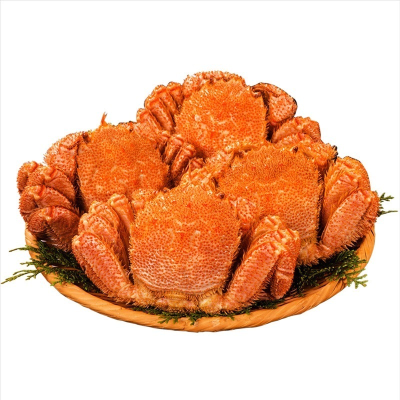大型北海道産毛ガニ 総重量:約1.1kg(2尾 正味1kg) 毛ガニ カニミソ カニ味噌 ボイル
