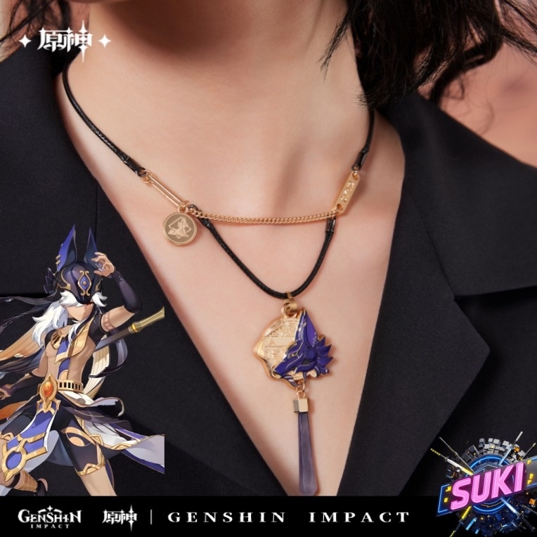 「ネックレス」【プロ品質を極める!】原神 グッズ / セノ インプレッションシリーズ / Genshin Impact Cyno 赛诺 げんしん コスプレ
