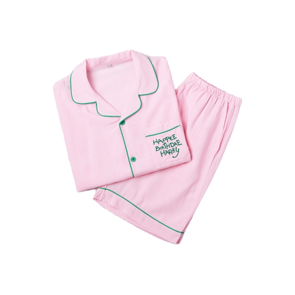 [ハリーポッター] ホグワーツ マジックパス 半袖 パジャマ(PINK)_SPPF25U08