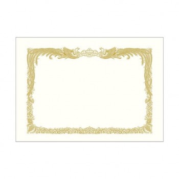 タカ印 賞状用紙 ケント紙 みの判 縦書用 10-5032 100枚