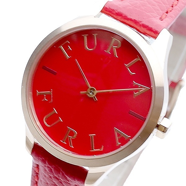 FURLA フルラ 腕時計 レディース R4251124505 LIKE LOGO クォーツ レッド