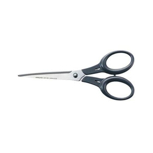 （まとめ）コクヨ ハサミ（テピタ）左右対称タイプ全長165mm 刃渡り75mm 黒 ハサ-151D 1セット（10本）(×3セット)