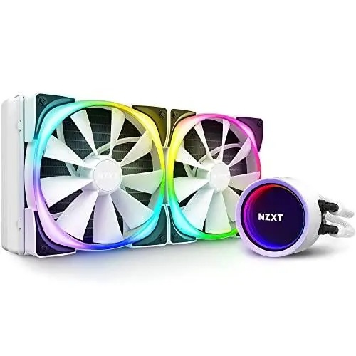 NZXT KRAKEN X63 ホワイト 簡易水冷CPUクーラー RGB対応 280mm RL-KRX63-RW FN1615