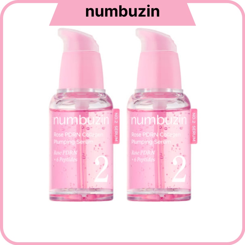 2番 ローズ PDRN コラーゲン プランピング セラム 30mlx2