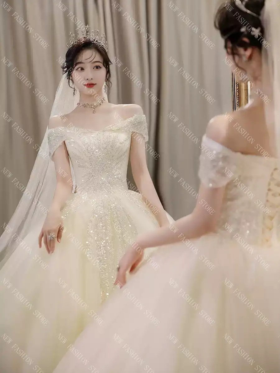 ウエディングドレス 白-27