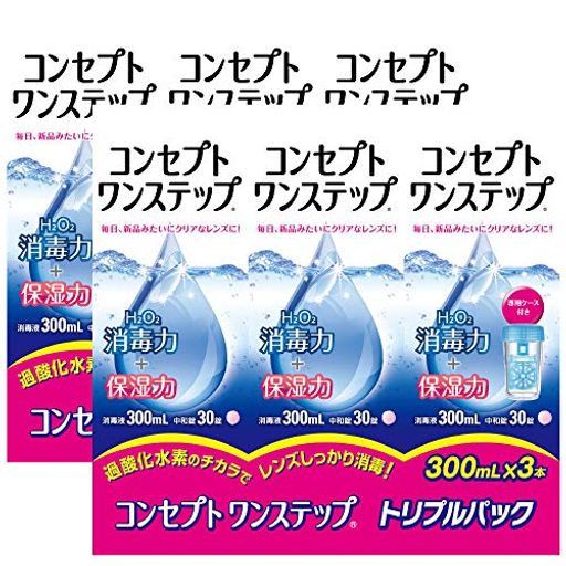 【医薬部外品】コンセプトワンステップ300ml×6本 中和錠30錠×6 専用ケース付