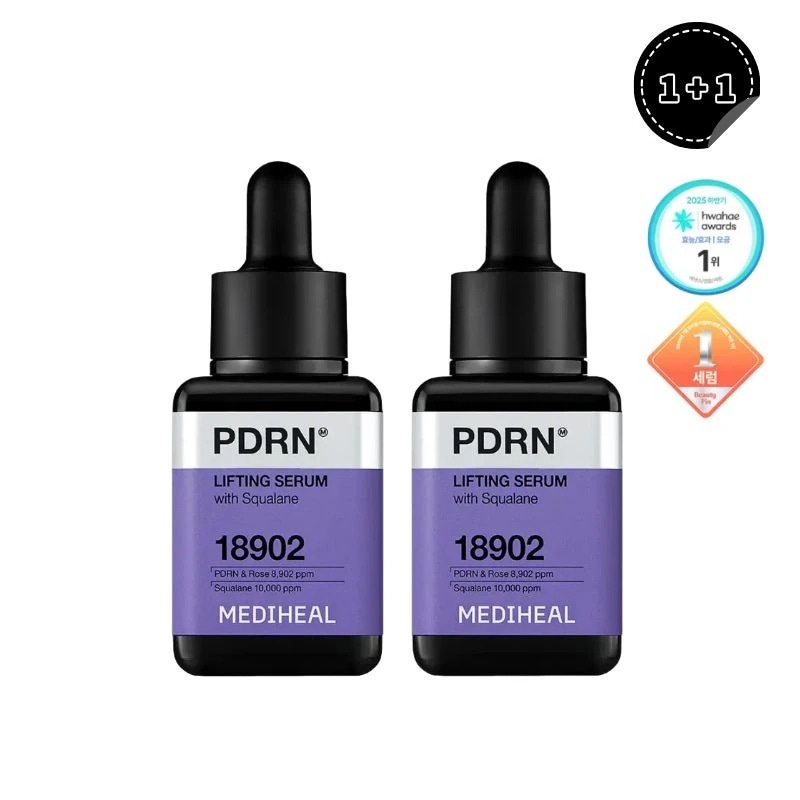 【1+1】【人気商品】【韓国人気】PDRN 毛穴・ハリ セラム 40+40mL, ダブル企画, デイリーセラム