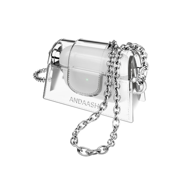 [Andaash] Airpods GAB 01 CLEAR エアポットプロ2