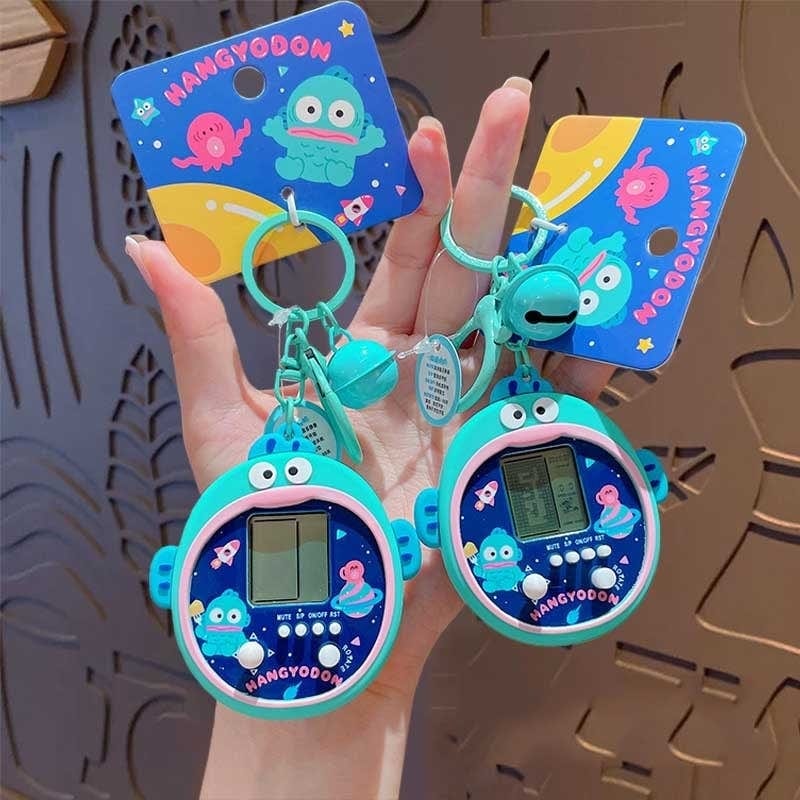 【2個買うと1個無料】サンリオミニゲームハンギョドンキーホルダー キャラクター キーリング キーカバー バッグ用 スマホストラップ iphoneケース携帯ストラップ ショルダーストラップ289