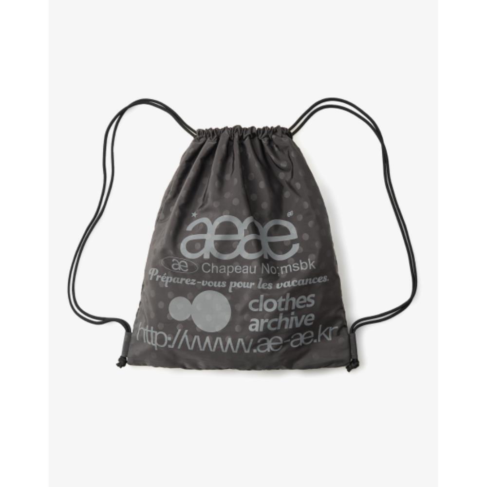 AEAE WEB LOGO DOT GYM SACK GREY AE45SUBG003GRY 7,066円