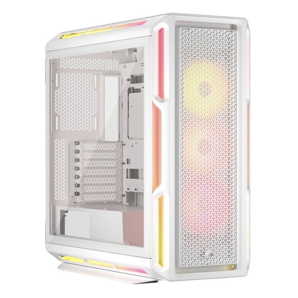 ミドルタワー型PCケース iCUE LINK 5000T LX RGB E-ATX/強化ガラスパネル/ホワイト CC-9011299-WW