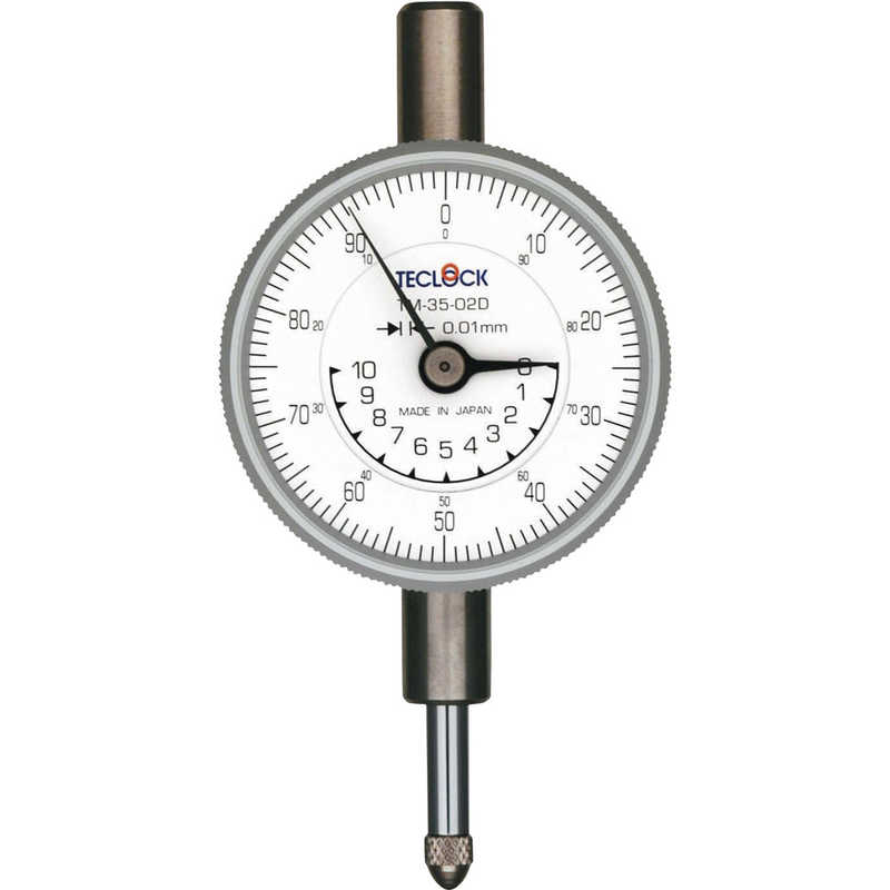 テクロック　小型ダイヤルゲージ　TM3502DF