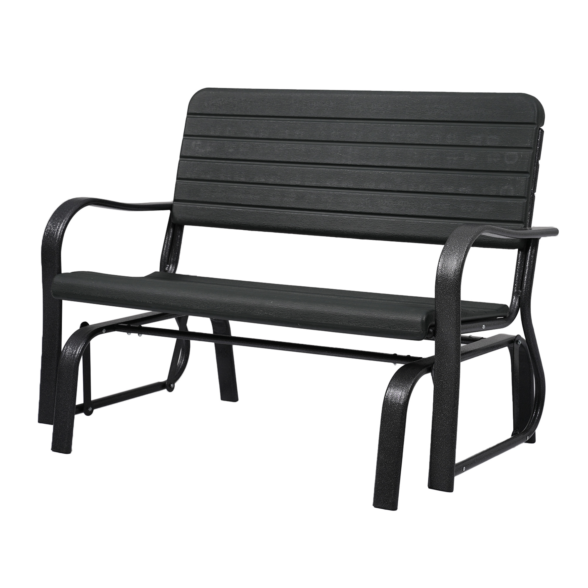 【国内発送 無-送料】125【揺れる】ガーデンベンチ ガーデンファニチャー バルコニー アウトドア 屋外 ベランダ 組み立て簡単 7,570円