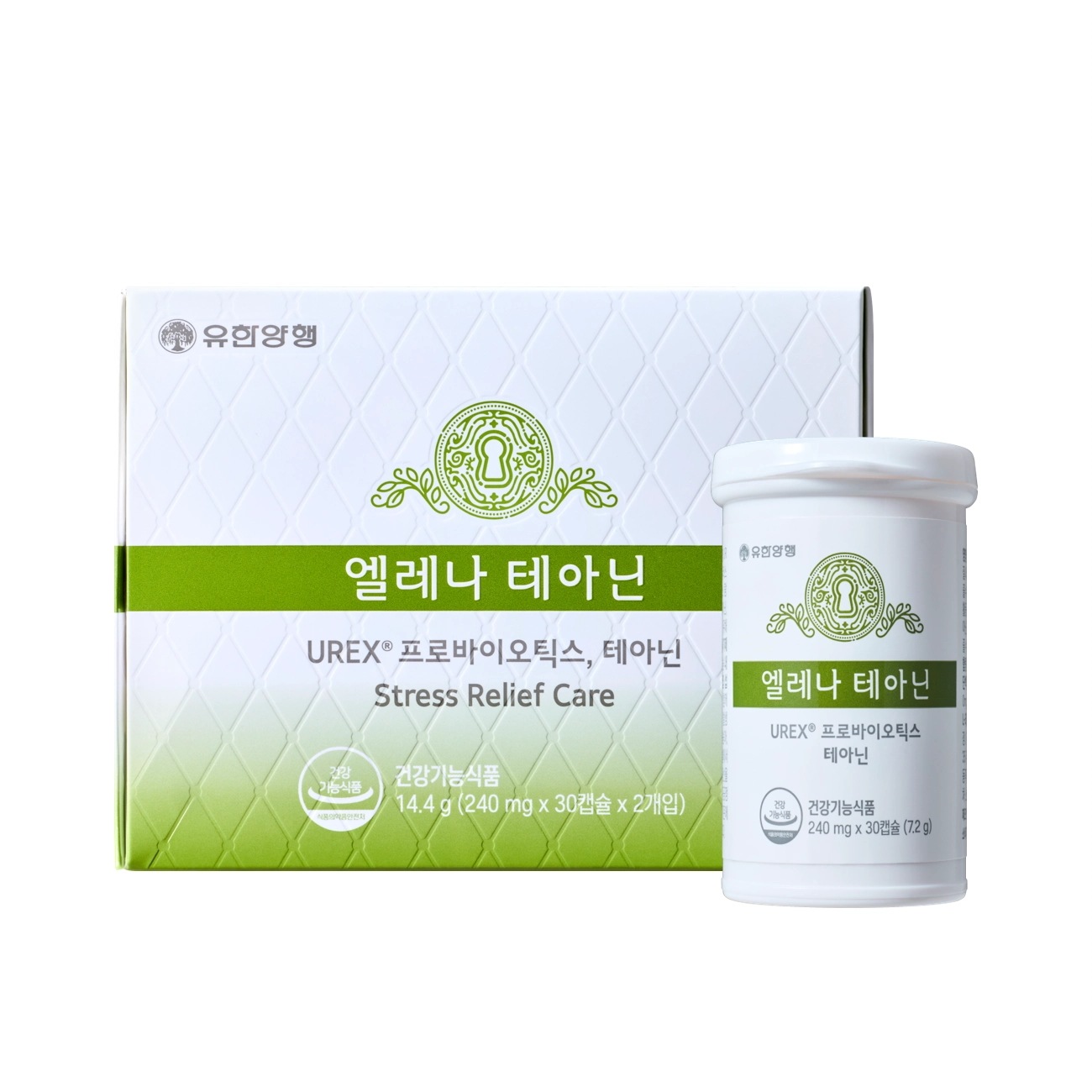 エレナ テアニン サポートプロバイオティクス 60カプセル / ストレス緩和 / 女性の健康