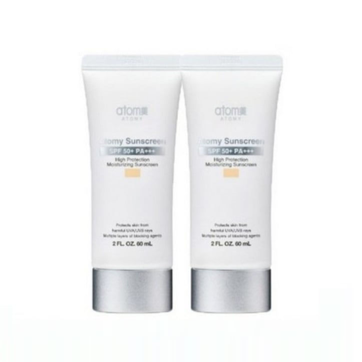 アトミー 日焼け止め ベージュ SPF50+ PA+++ 60ml x 2EA