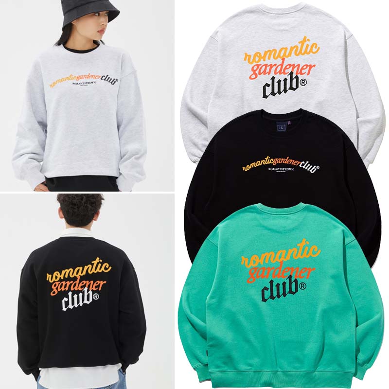 RMTC ROMANTIC GARDENER SWEAT SHIRT 3色 人気商品 正規品