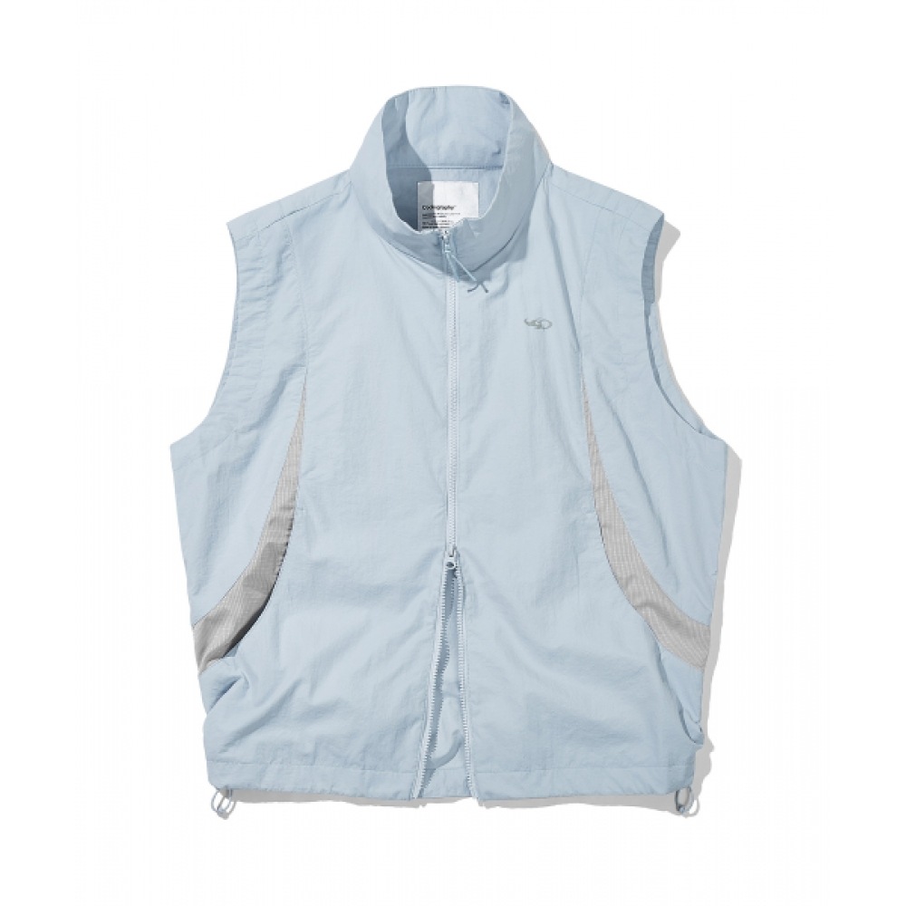 コードグレイクールユーティリティカーブインスティテュートベスト_スカイブルー