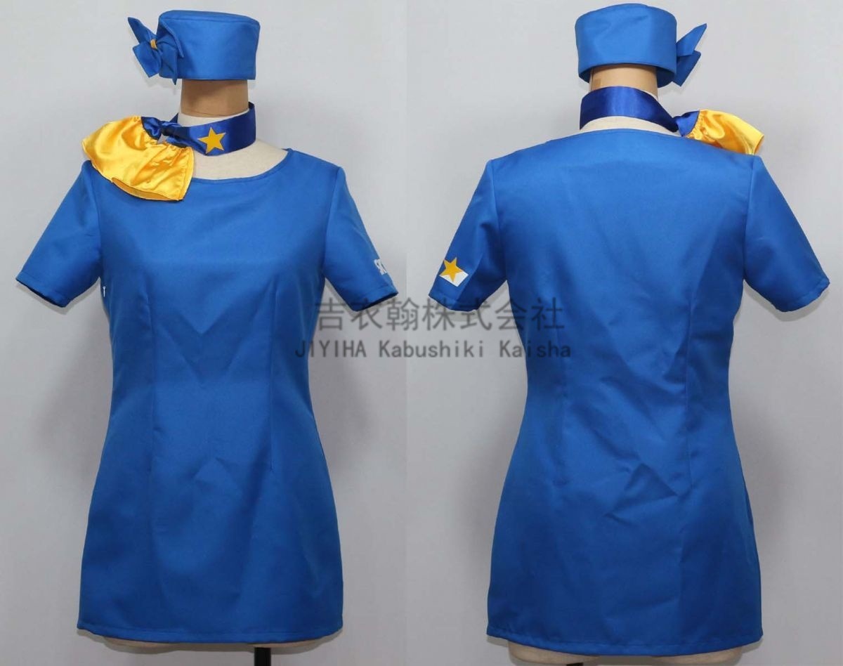 コスプレ衣装 に適合するスカイマーク航空のCAの超ミニスカ制服TC016