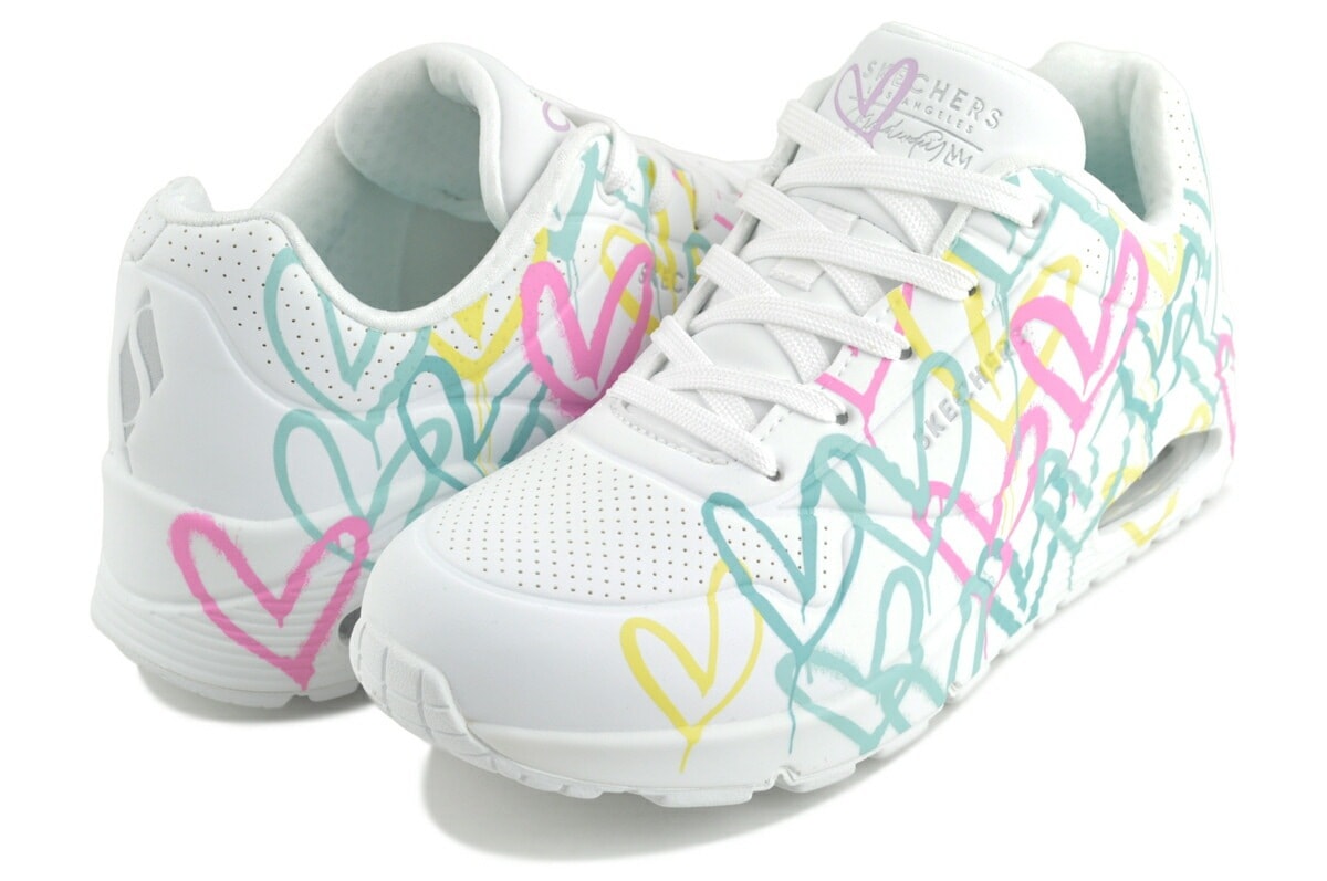 ジェームズ・ゴールドクラウン ウノ チェンジド ラブ ホワイト マルチ レディース スニーカー 厚底 177982-wmlt 9,239円