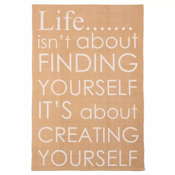 東谷 ラグ W130D190 ベージュ/ブラック/グレー TTR-126