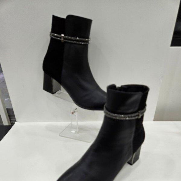 女性用ジュエルストリップスリップフィットアンクル PFBWBS602BK-11_US