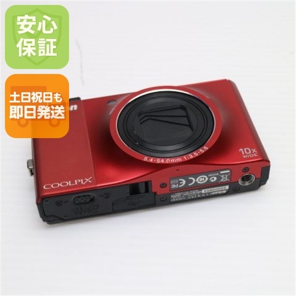 美品 COOLPIX S8000 フラッシュレッド Nikon デジカメ 60