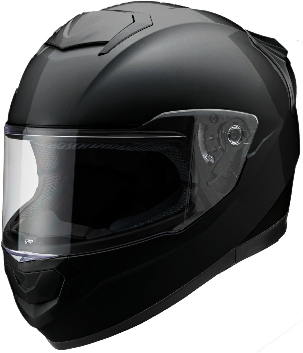 山城(yamashiro) バイク用 ヘルメット フルフェイス 全排気量対応 YH-002 ブラック Lサイズ YH002BK/L