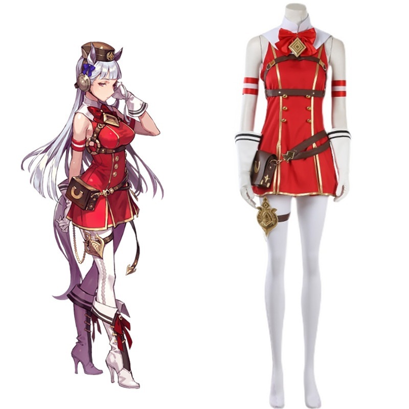 ウマ娘 ハルウララ 白銀の黄金船 決勝服 トレセン学園 コスプレ衣装 コスチューム