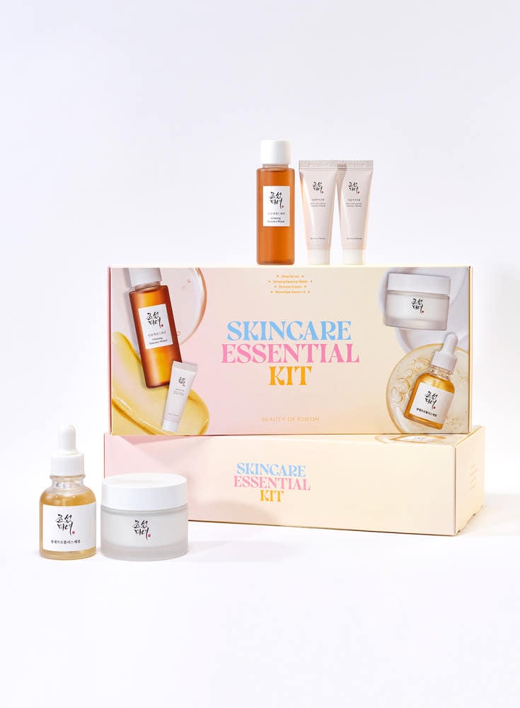 スキンケア エッセンシャルキット (プロポリスセラム 30ml+クリーム 50ml+人参エッセンス 40ml+アイクリーム 10ml×2) 韓国コスメ 光彩 保湿