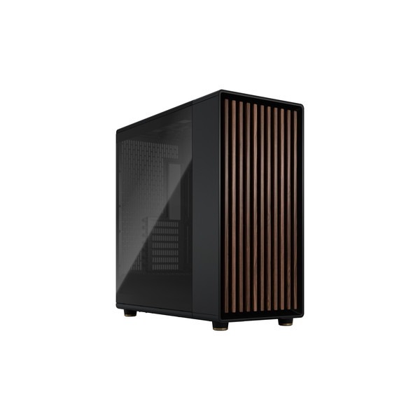 Fractal Design FD-C-NOR1X-02 ブラック + ウォールナット木材使用のフロントパネル North [PCケース]