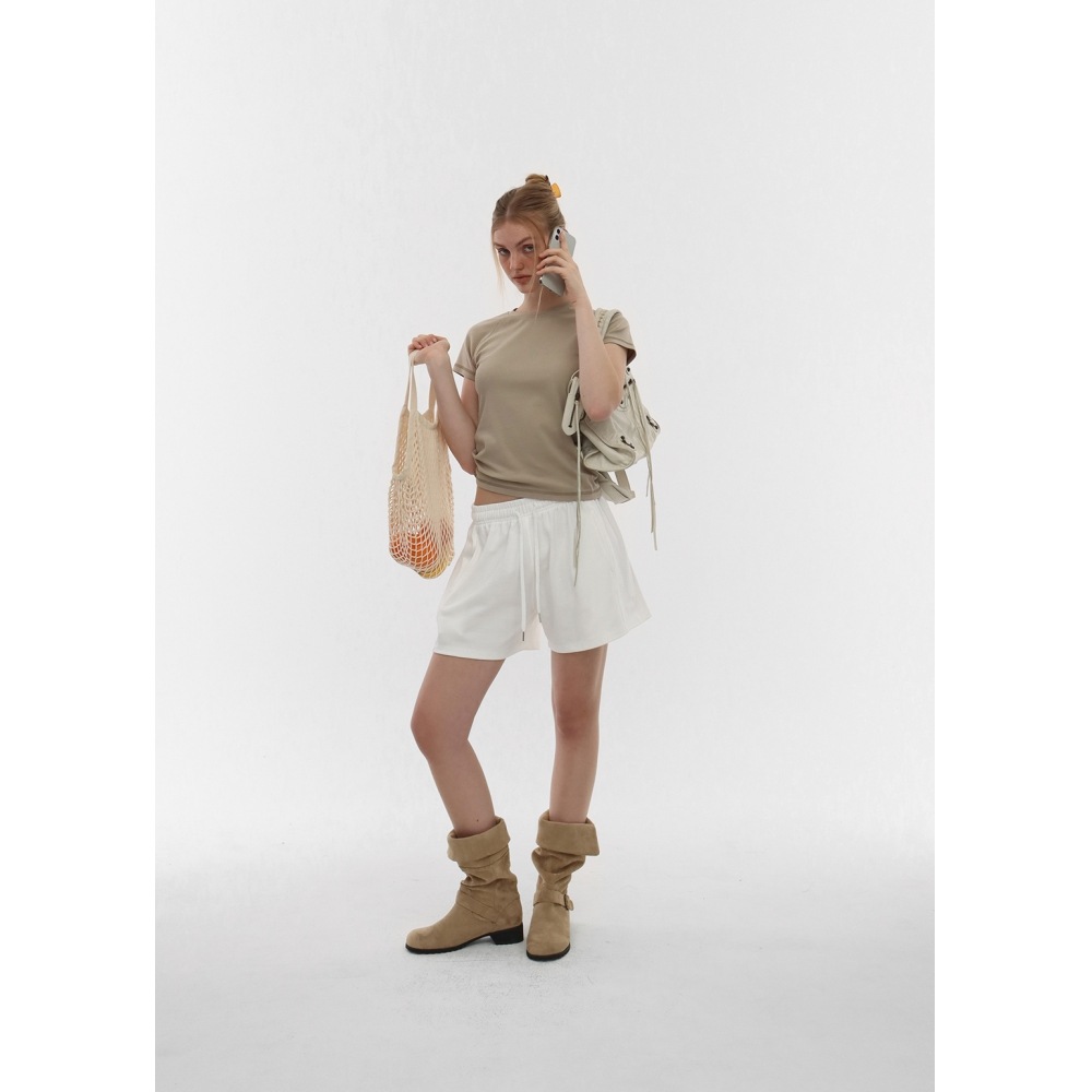 ブラックアップ [B-BASIC] ピグメント スリム ナグラン 半袖Tシャツ