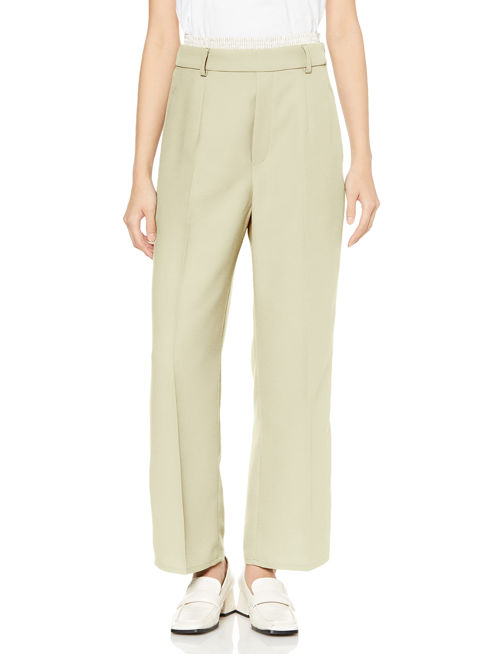 [ミースロエ] sustainableレイヤードベルトデザインイージーパンツ MWFP231019 レディース